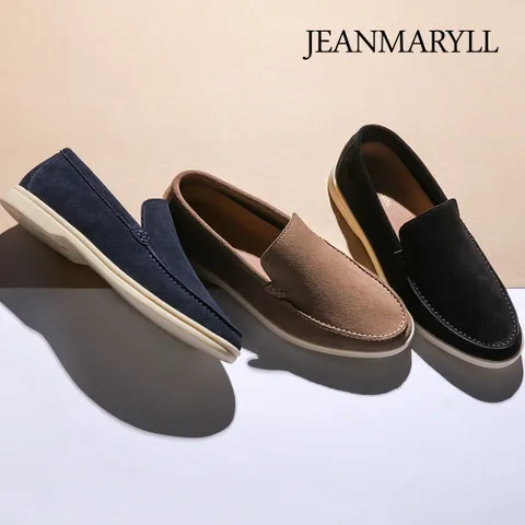 [무료배송][Jean Maryll] 국내산 천연소가죽 남성 캐주얼 로퍼/스니커즈