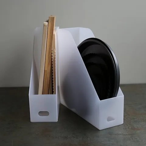 반투명 수납 홀더 삼각 타입 1+1