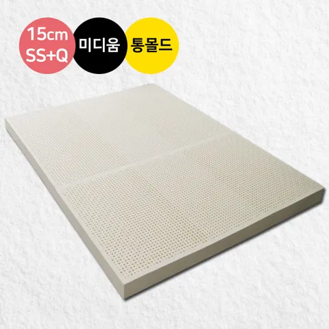 워너텍스 천연라텍스 매트리스 패밀리 15cm Q + SS