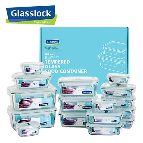 글라스락 다용도 직사각 16조 선물세트