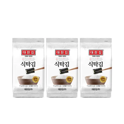 조미김 미니 식탁김 30봉/구운김