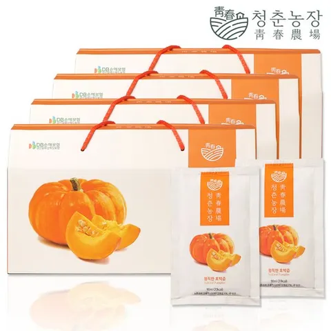 늙은호박즙 4박스 120포