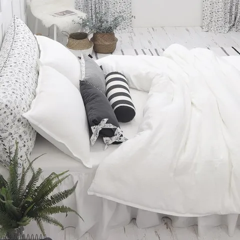 벨라이프 멀티슬러브 이불커버 Q 화이트