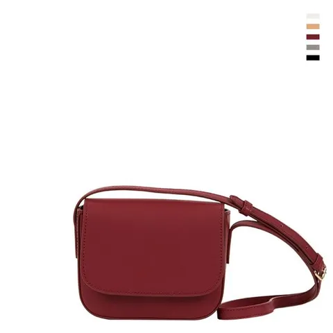 비앤부르뜨 소가죽 로제 미니 크로스백