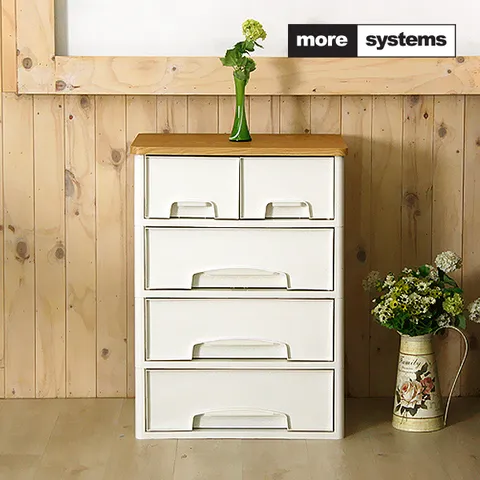 우드 베이비 서랍장 4단_트윈1/수납장 정리함