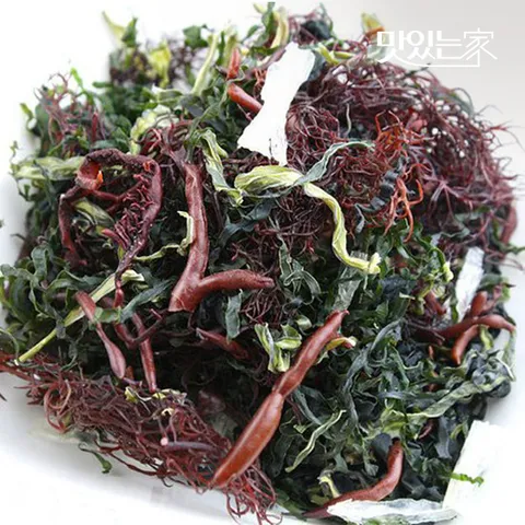 물만부어 불려먹는 완도 모듬 해초 샐러드 100g