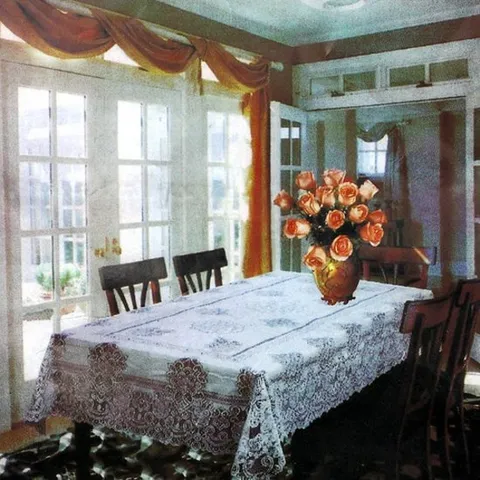 와인앤쿡 플레이팅 레이스 4인용 테이블보