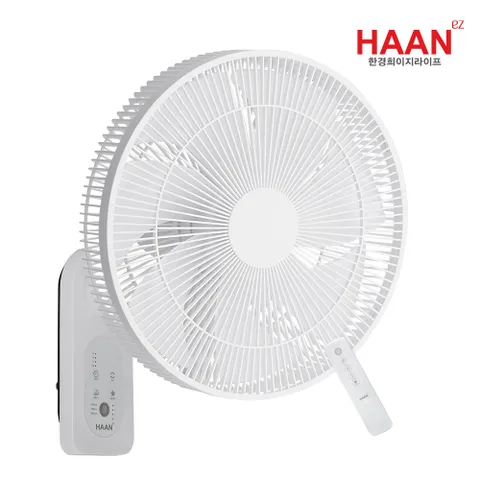 벽걸이형 리모컨 14형 35cm DC선풍기 HEDF-SW7700