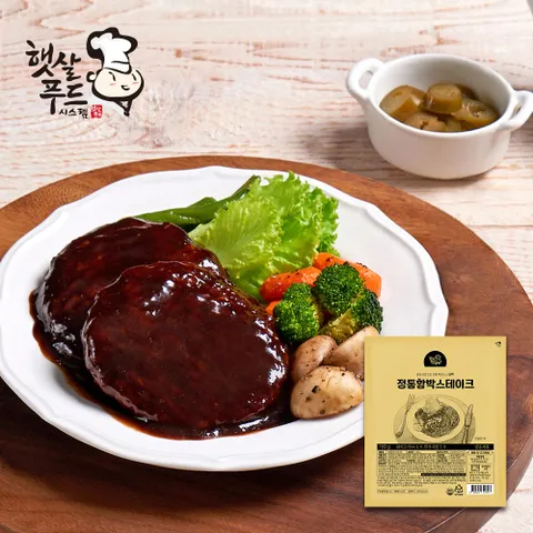 햇살푸드 정통함박스테이크 160gX1팩