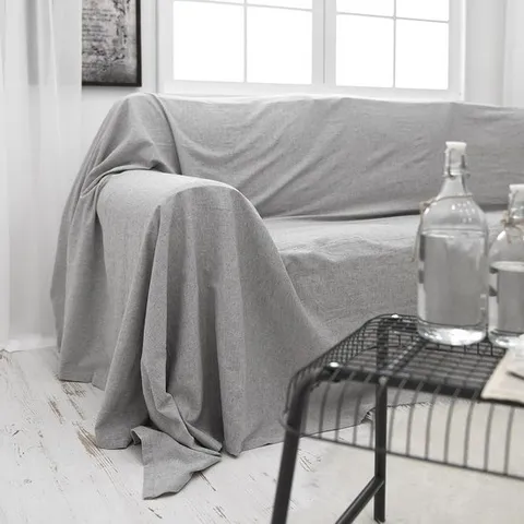 벨라이프 그레이 워싱린넨 소파커버