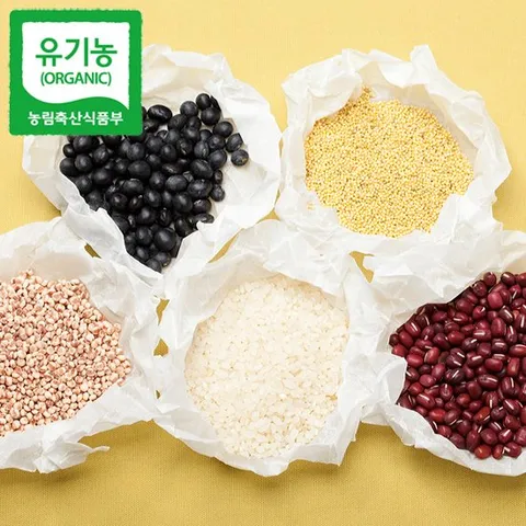 소백산 유기농 잡곡류 혼합곡 500g