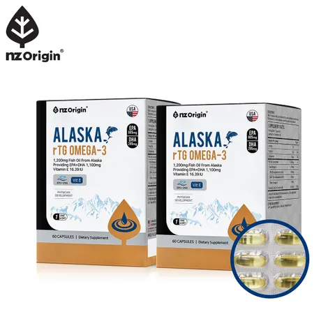 [1+1]  알래스카 알티지 오메가3 60캡슐 (총 120캡슐/1일 1캡슐/4개월분)