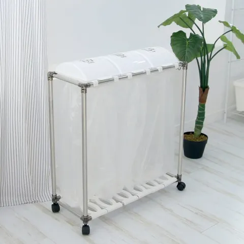 클링 화이트 스윙 분리수거함3P