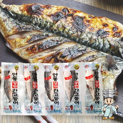 [안동양반간고등어]필렛 고등어 80g x 15팩