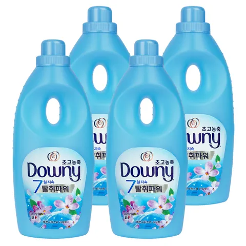 다우니 초고농축 섬유유연제 레몬그라스와 달콤한라일락 1L x4개