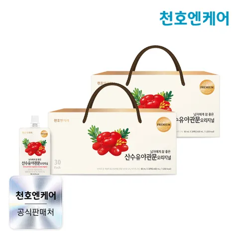 산수유 야관문 오리지널 80ml 30팩 2박스