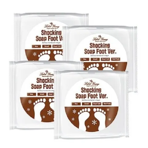 [라벨영]풋케어/각질/발냄새/발고민 쇼킹솝 풋버전 3+1