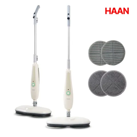 한경희 스위블 스팀 물걸레 청소기 TS10 물분사기능/트윈헤드/틈새청소