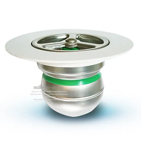 스텐재질 화장실 하수구트랩 베란다 우수관 세탁기 배수구트랩 50파이 하수구 냄새 제거 악취 차단 덮개
