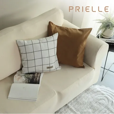 쁘리엘르 플레르 맞춤핏 멀티 쇼파 커버 2인용 130~170cm