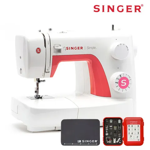 미싱 재봉틀 가정용미싱 3210 오버룩 핸드미싱 [노루발15종+매트]