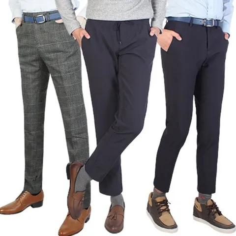 [필골드]겨울엔 따뜻한 기모정장바지 기모슬랙스 기모밴딩바지