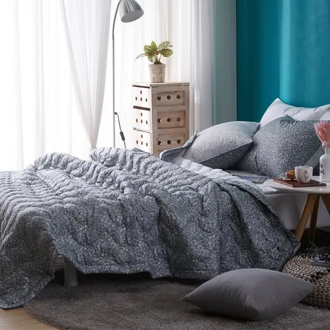 모그홈 오뜨 은나노 항균 순면 여름 차렵이불 베개세트 S/Q