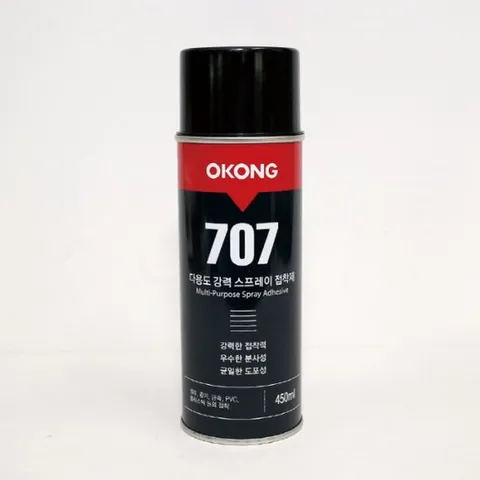 707스프레이 접착제 450ml 오공