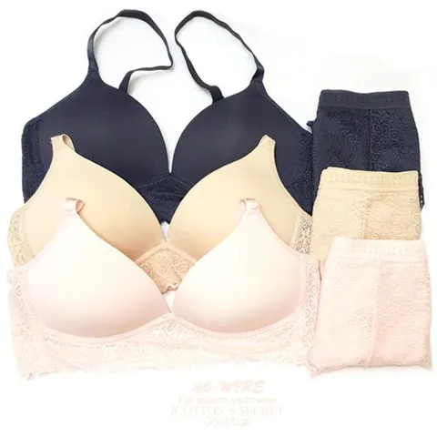 [하프클럽/제이투와이]시크릿노와이어2차6종 여성속옷 여자속옷 브라팬티