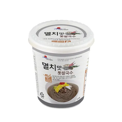 [간편 컵국수] 멸치맛 톳 쌀국수 82g x 6개