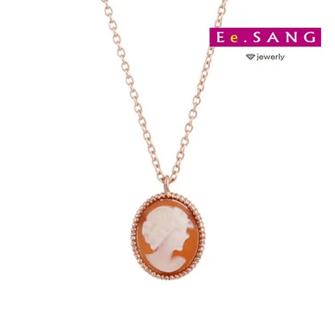 14k 주땜 까메오 목걸이 14k목걸이
