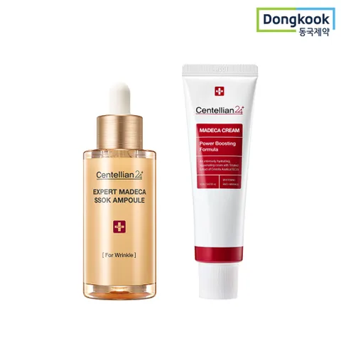 엑스퍼트 마데카 쏙 앰플 38ml+마데카크림 파워 부스팅 포뮬러 50ml