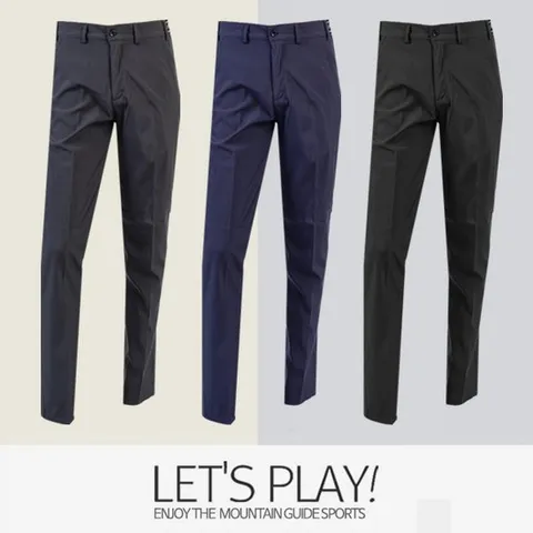 [마운틴가이드]봄여름 등산복/단체복,작업복/등산바지/기능성 남성 골프바지 WFM-P91-G1