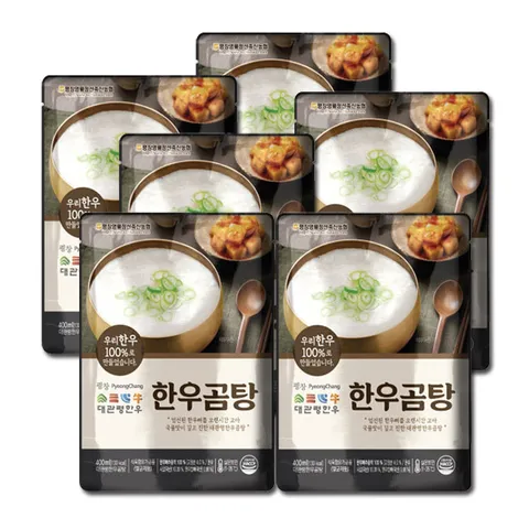 한우사골곰탕 600mlx6팩