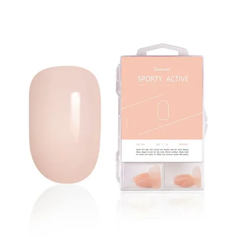 도나와 네일팁 인조손톱 스포티엑티브 살구 100nail CW01-100N-A