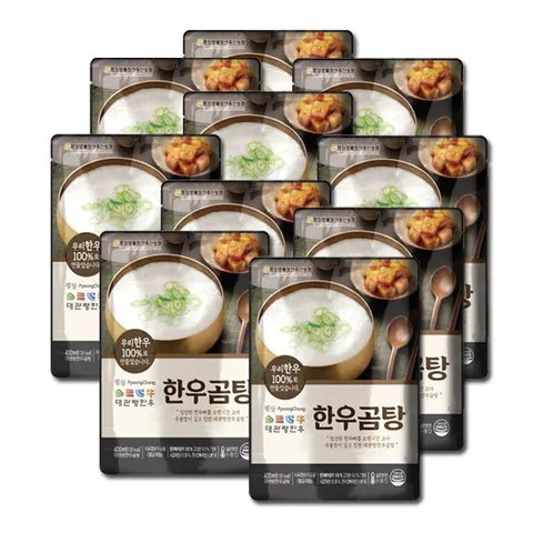 한우사골곰탕 600mlx10팩