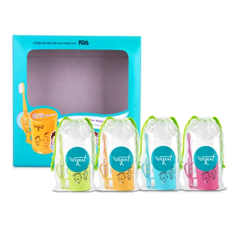 양치컵세트 4 Set 양치컵4P + 칫솔4P