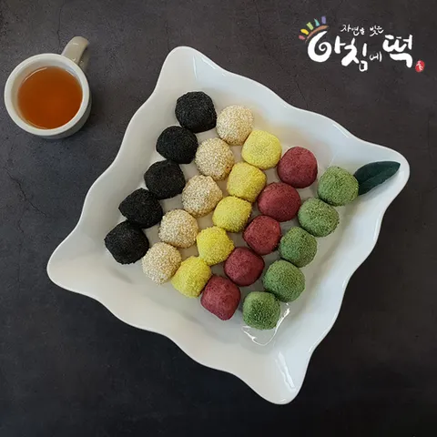 아침에떡  정성담은 오색경단 1.5kg 20gx75개