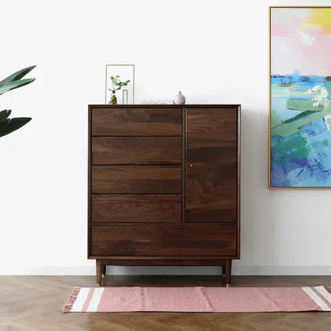 헤리티지월넛 D형 수납장 800