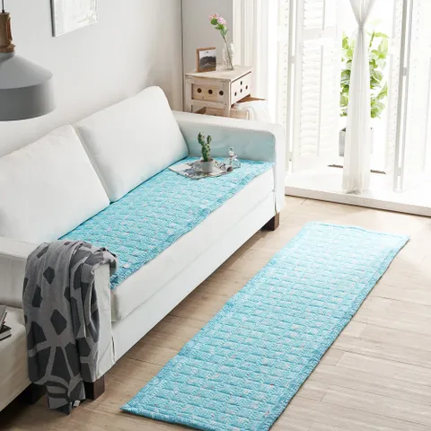 모그홈 가든 시어서커 여름 누빔 소파패드