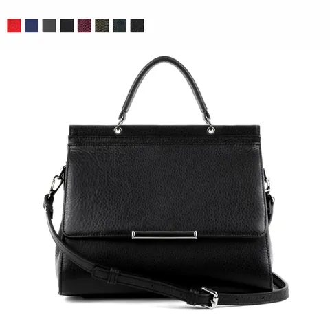 천연 소가죽 여성 여자 핸드백 미니 크로스백 숄더백 토고가죽 우디