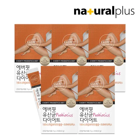 유산균 다이어트 14포 5박스 / 모유유래 유산균 가르시니아