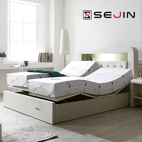 라니아 LED 모션베드+메모리폼200T매트리스S+S