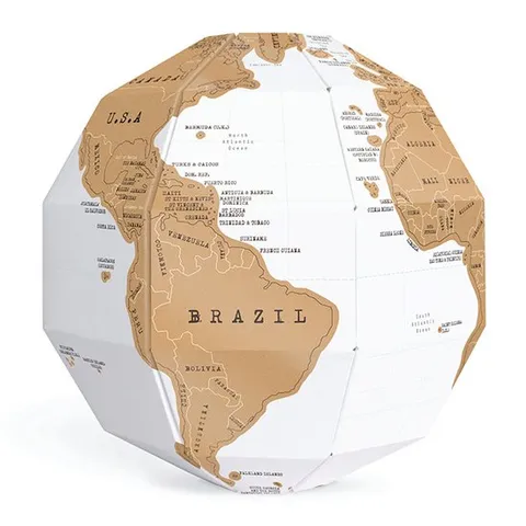[원더스토어] 럭키스 스크래치 지구본 Scratch Globe