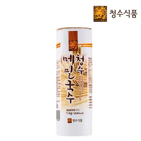 청수 메밀국수 10인분원통 1kg x 1개