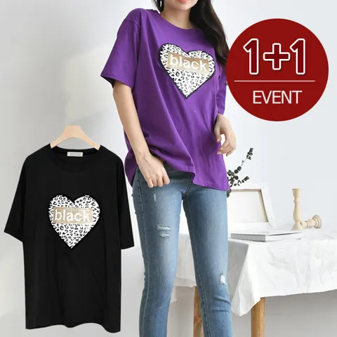 [수맘]하트스팽글 1+1