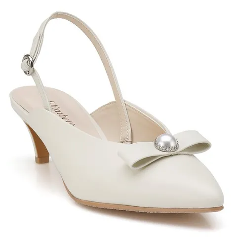 엘리자벳 진주리본 슬링백 EL19185