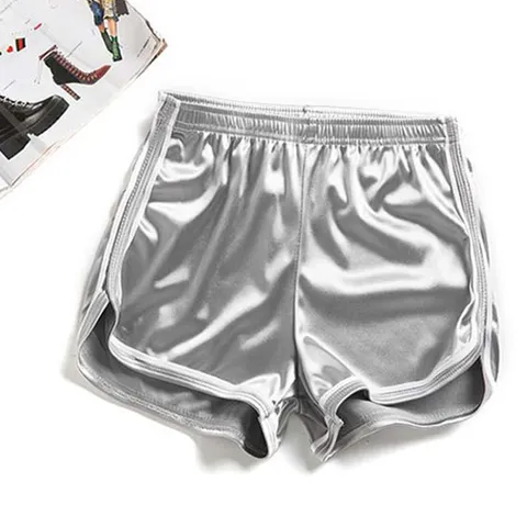 여성 Polished 핫팬츠 트레이닝팬츠/Polished Silver