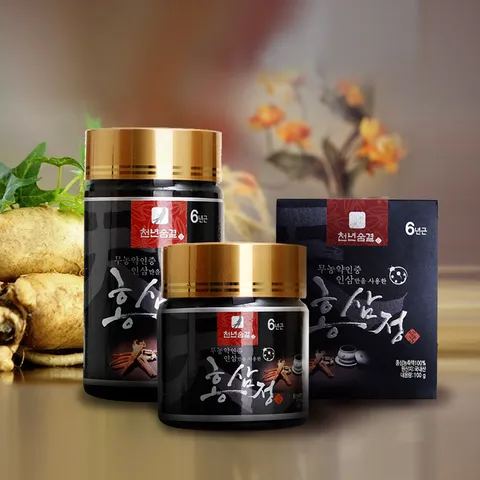 [풍기인삼]천년숨결 고농축홍삼정/100g×1병/직접농사및제조/친환경재배/6년근