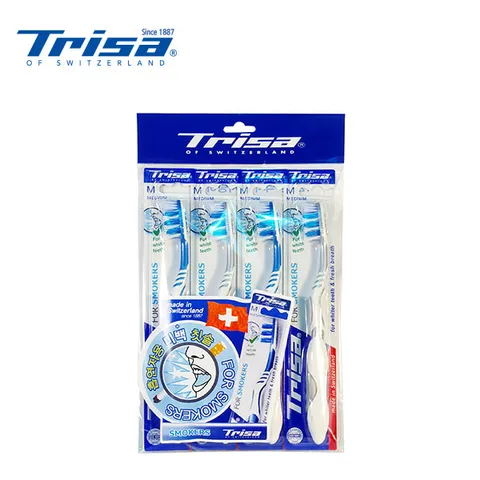 트리사 스모커즈 화이트닝 칫솔 4개 미백칫솔 기능성칫솔 백니 2066
